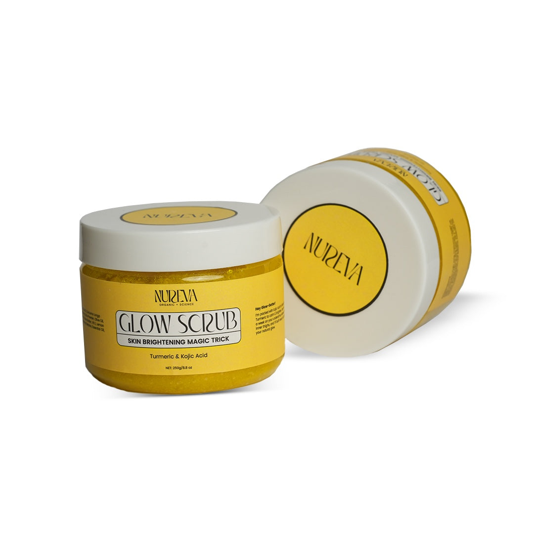 Kojic Glow Polish Scrub – Brightening & Tan Removal Body Exfoliator