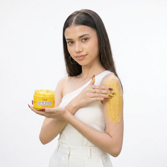 Skin Glow Duo – Brightening Scrub & Kojic Glow Soap Bundle