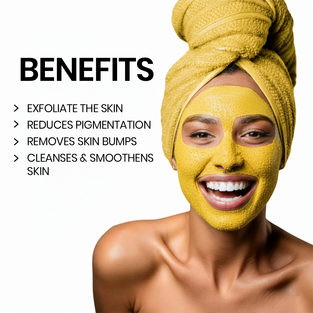Kojic Glow Polish Scrub – Brightening & Tan Removal Body Exfoliator