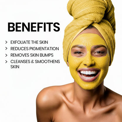 Kojic Glow Polish Scrub – Brightening & Tan Removal Body Exfoliator